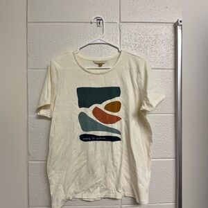 DownEast Cream Graphic Tee - Short Sleeve
